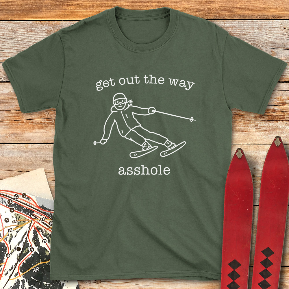 Out The Way Skier