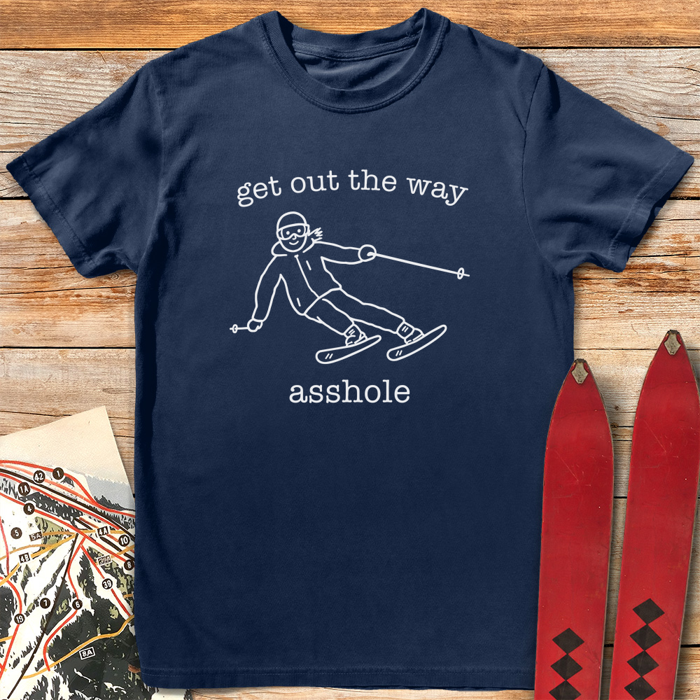 Out The Way Skier