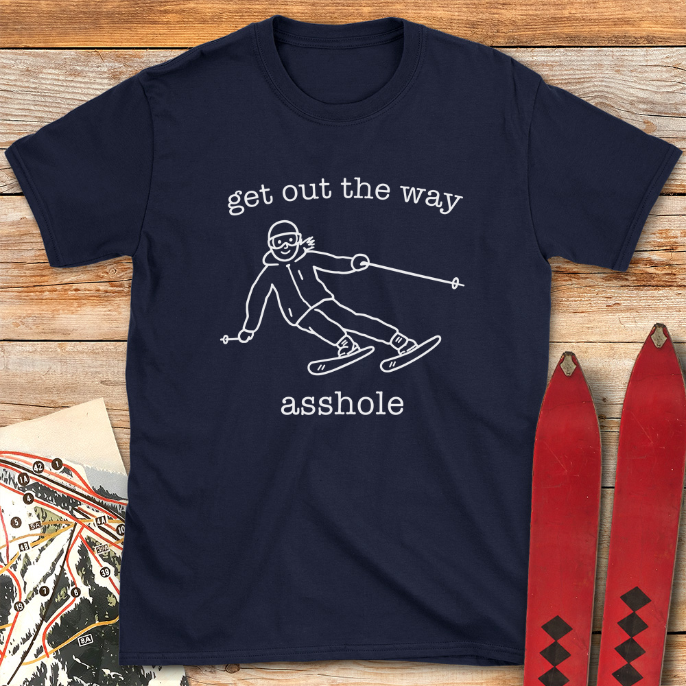 Out The Way Skier