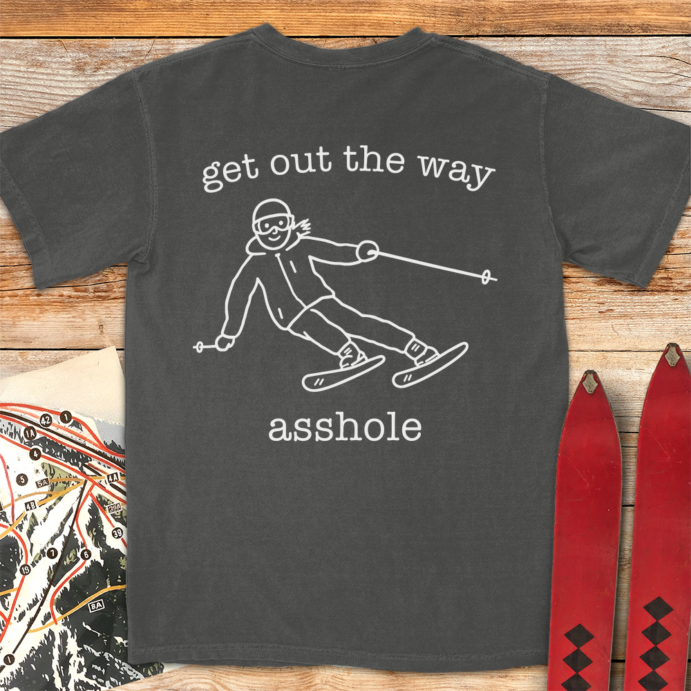Out The Way Skier