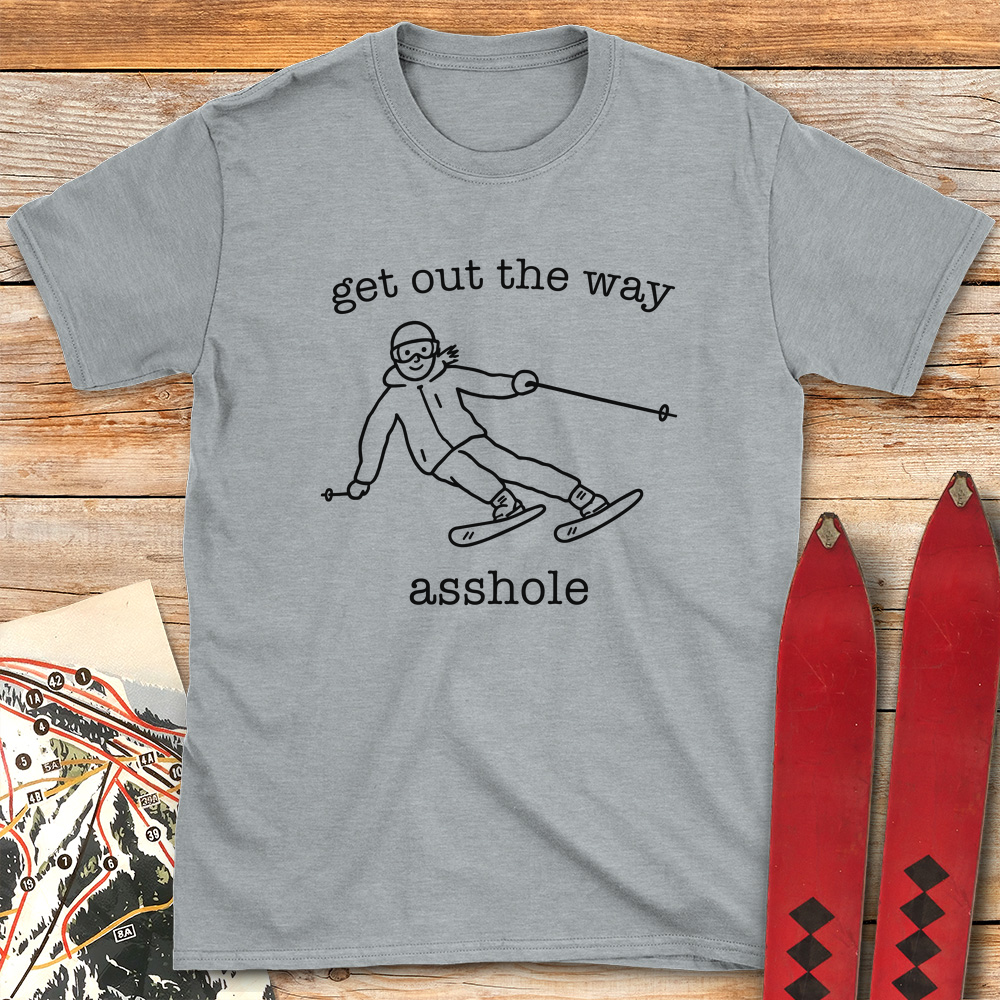 Out The Way Skier