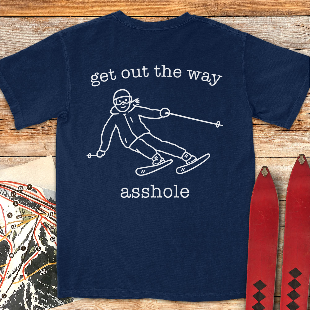 Out The Way Skier