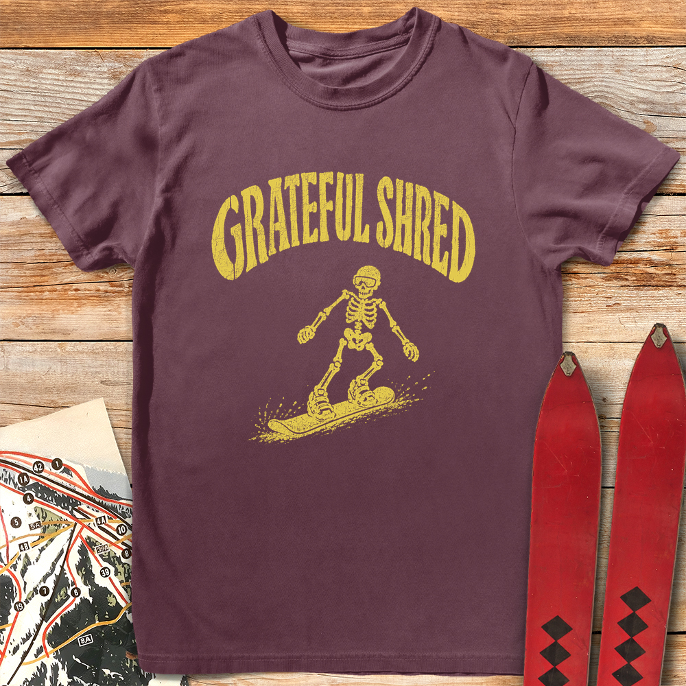 Grateful Shred Snowboarder