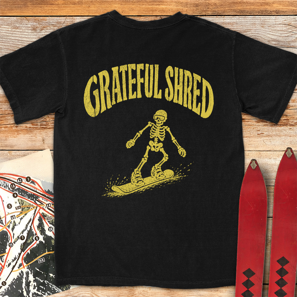 Grateful Shred Snowboarder