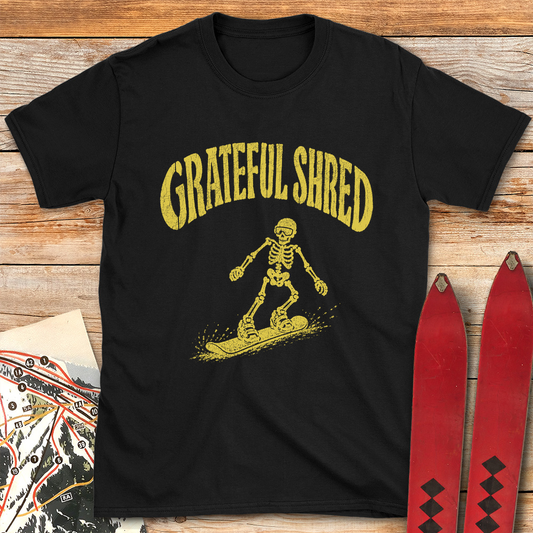 Grateful Shred Snowboarder