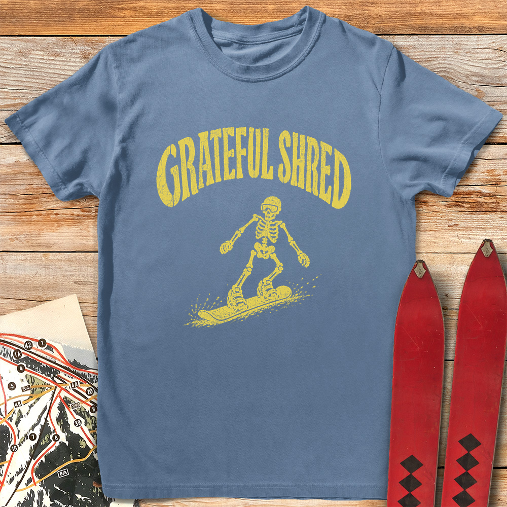 Grateful Shred Snowboarder