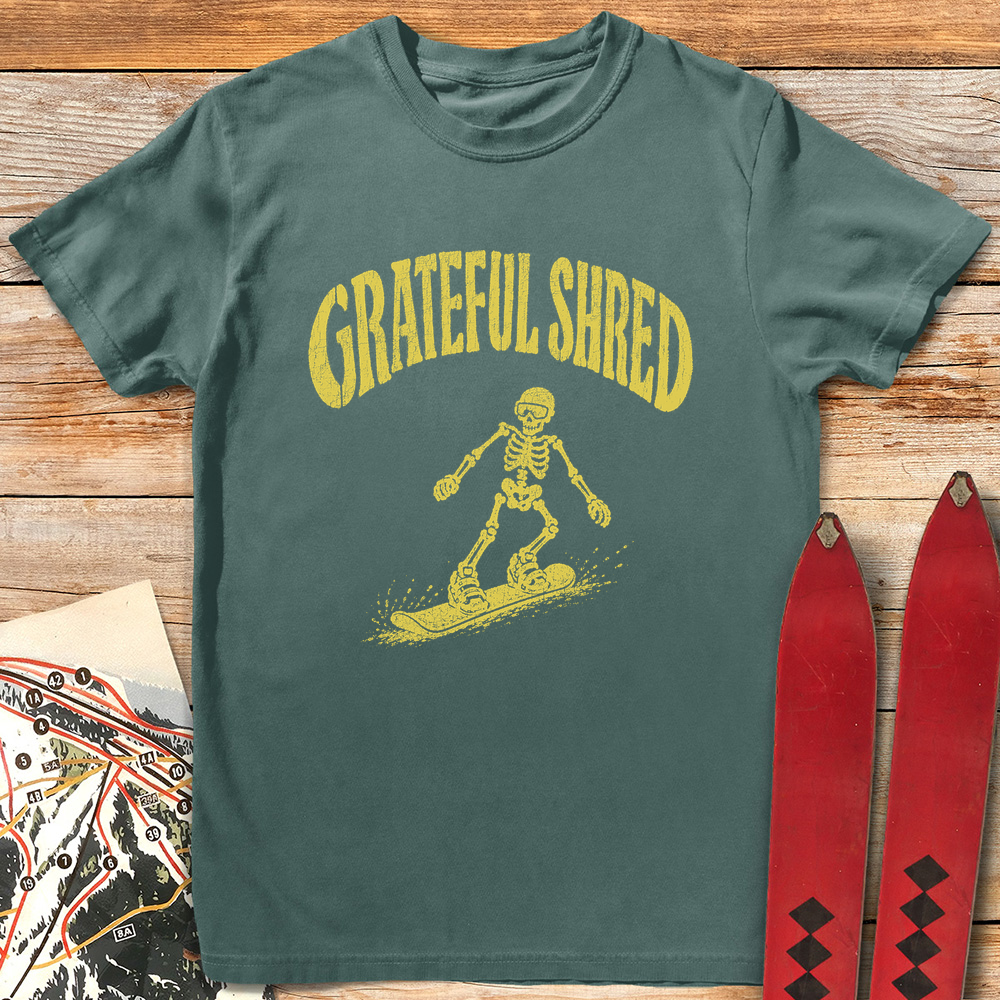 Grateful Shred Snowboarder
