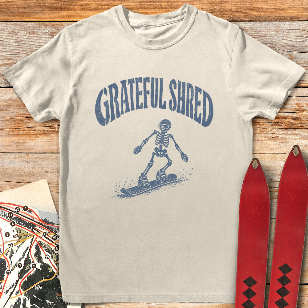 Grateful Shred Snowboarder