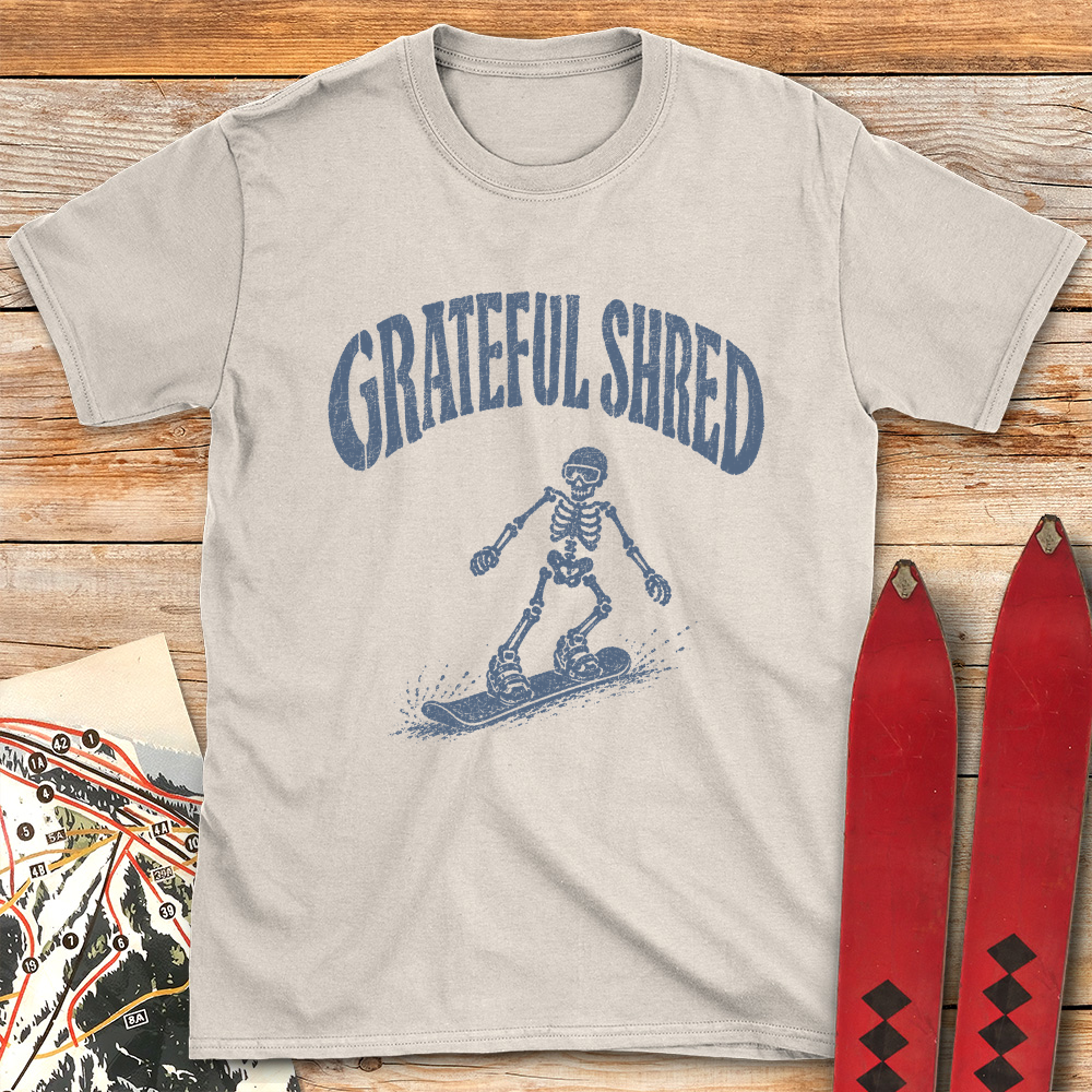 Grateful Shred Snowboarder