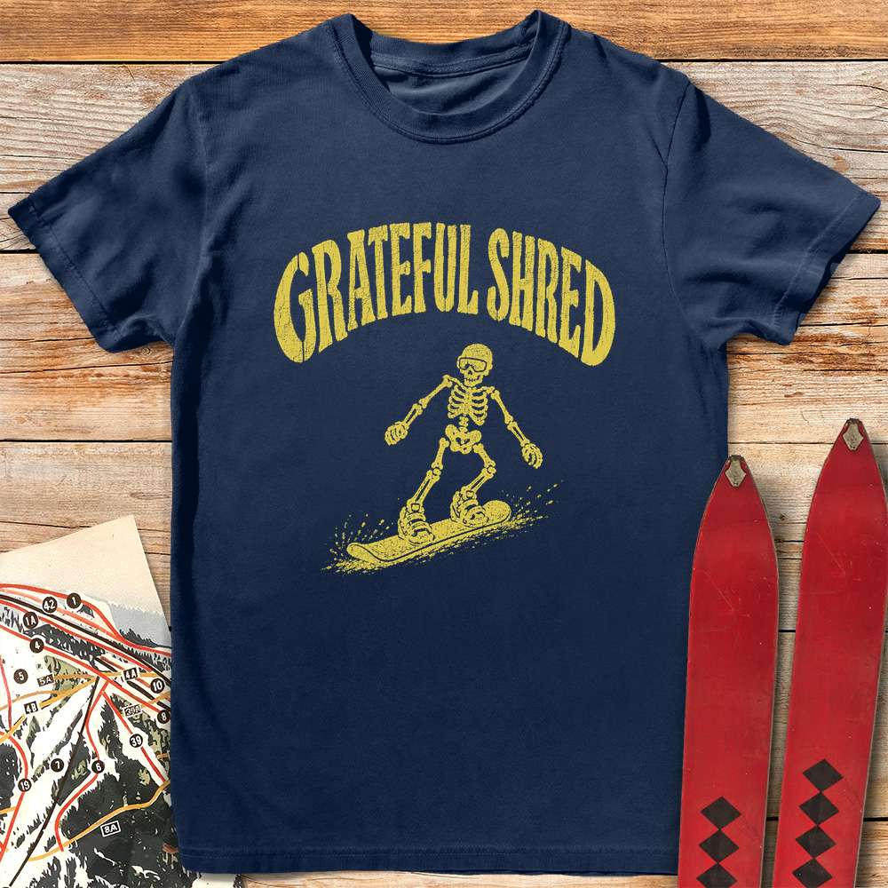 Grateful Shred Snowboarder