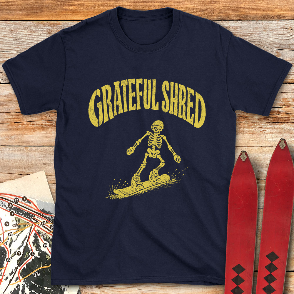 Grateful Shred Snowboarder