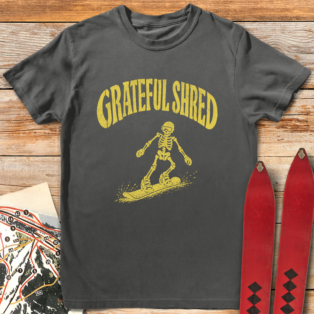 Grateful Shred Snowboarder