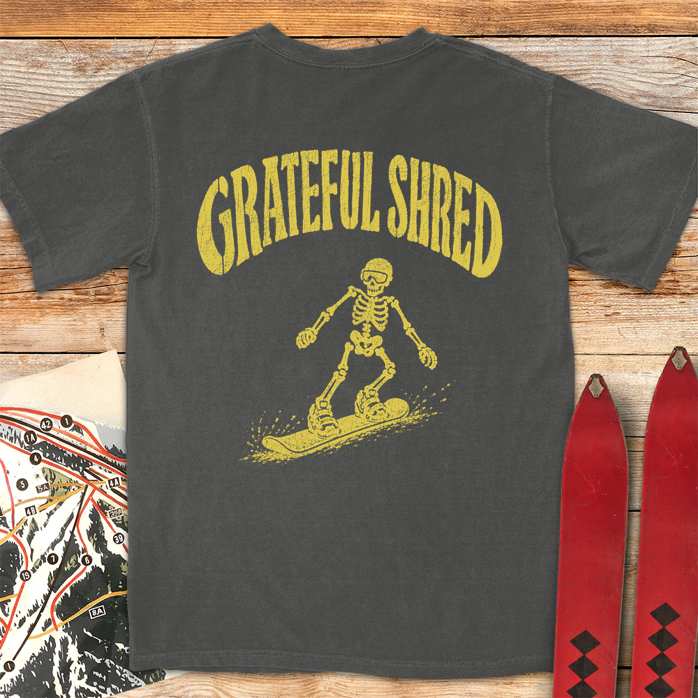 Grateful Shred Snowboarder