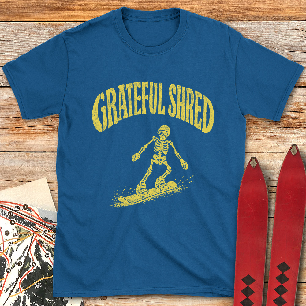 Grateful Shred Snowboarder