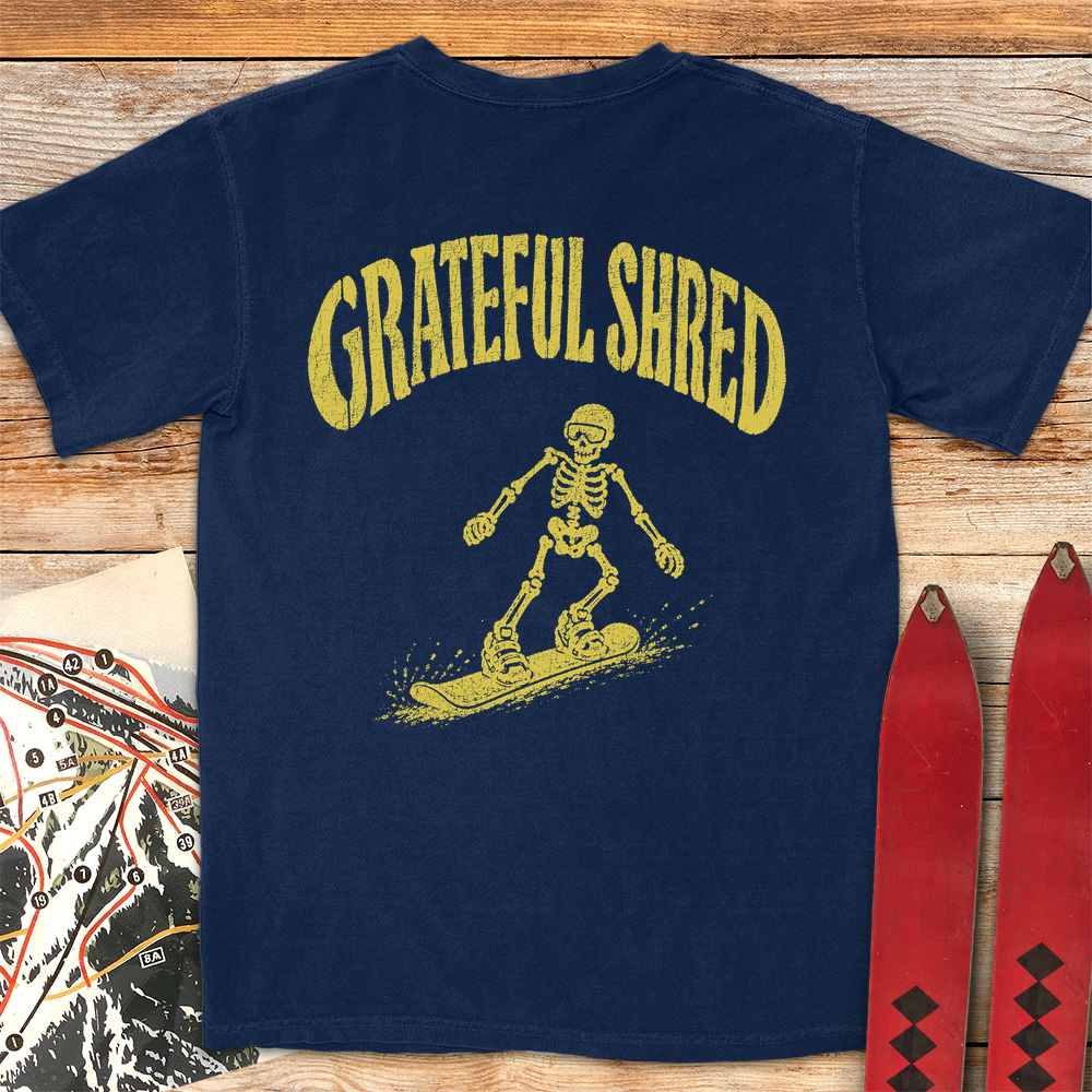 Grateful Shred Snowboarder