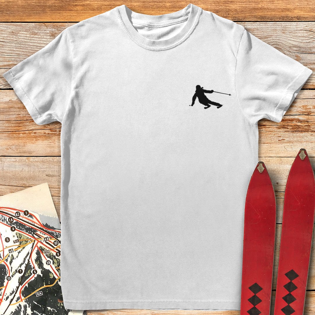 Simple Carving Silhouette T-Shirt