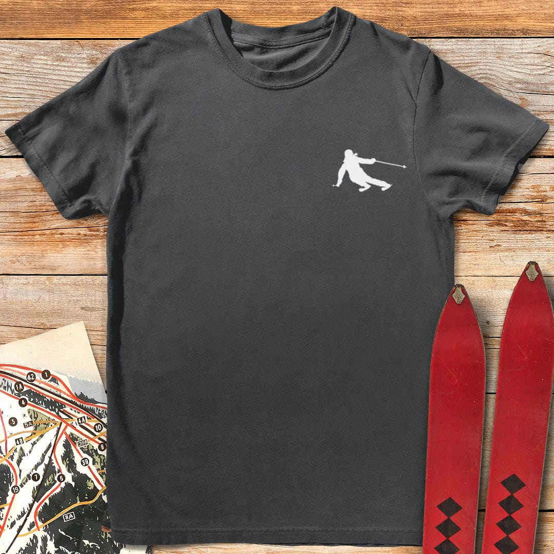 Simple Carving Silhouette T-Shirt