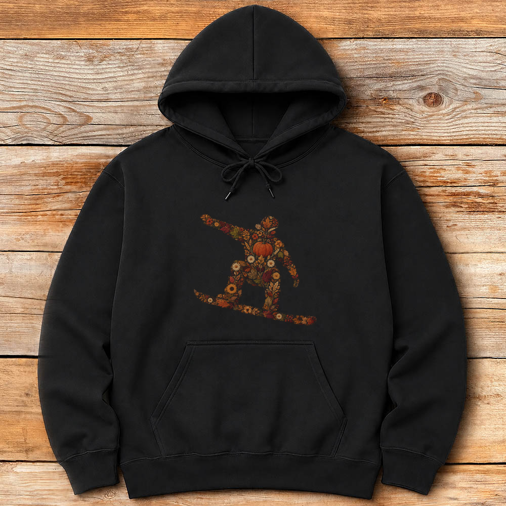 Fall Flower Snowboarder