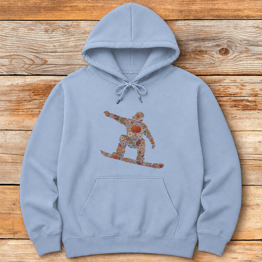 Fall Flower Snowboarder