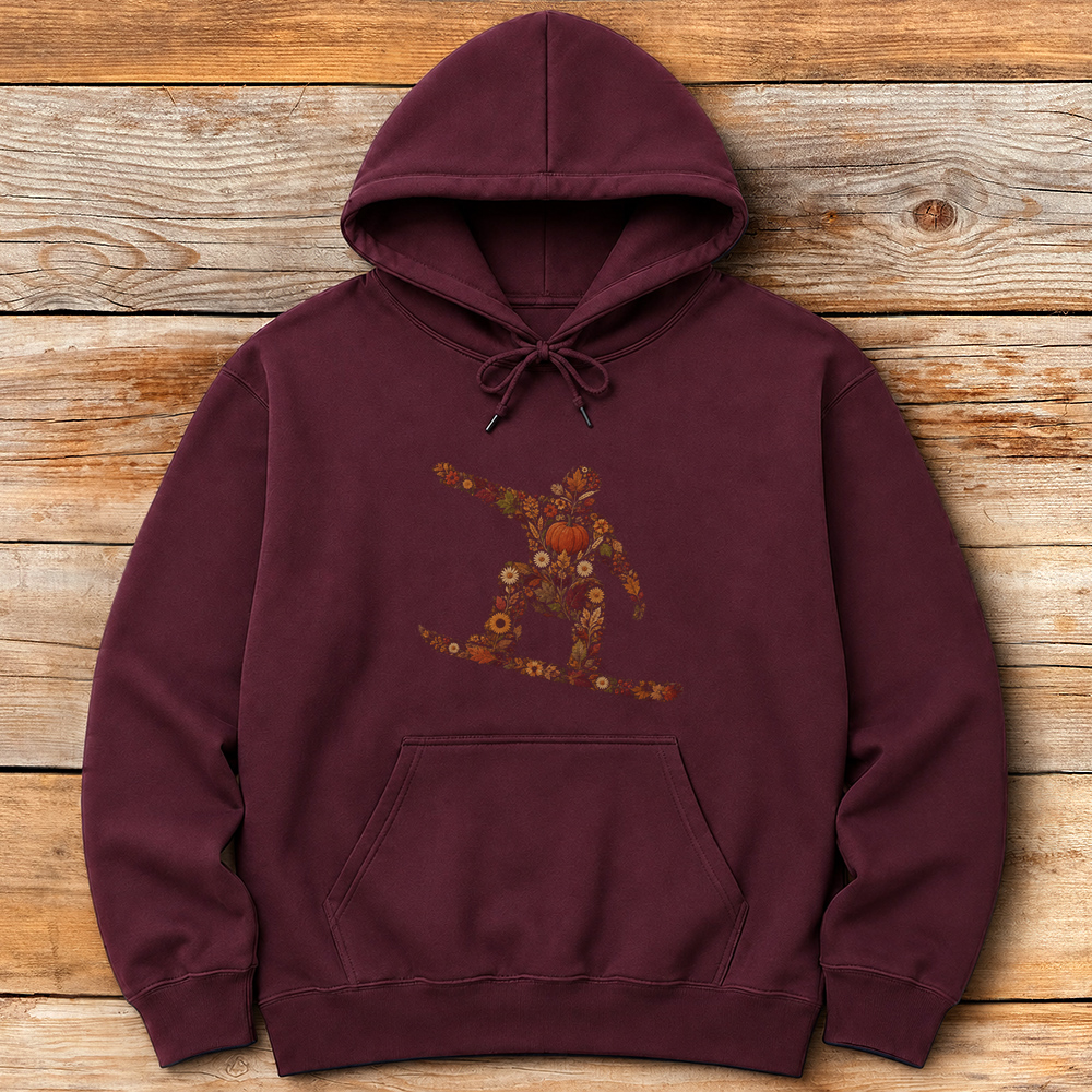 Fall Flower Snowboarder