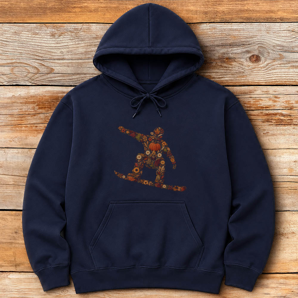 Fall Flower Snowboarder