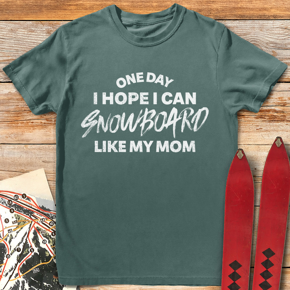 One Day Snowboard Mom
