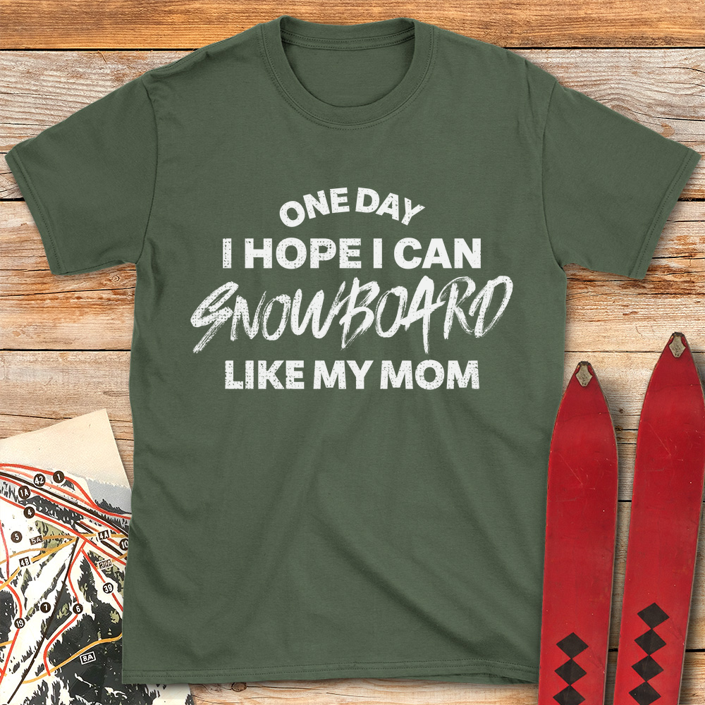 One Day Snowboard Mom