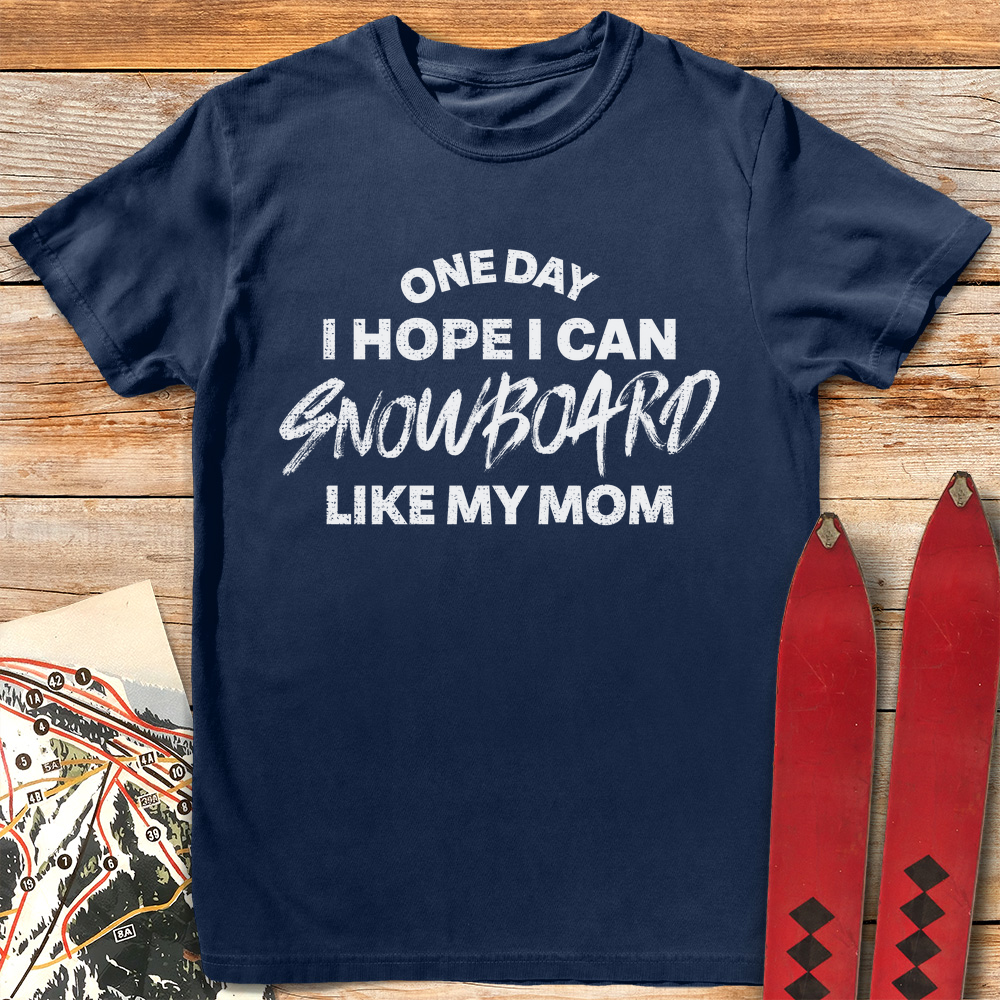 One Day Snowboard Mom