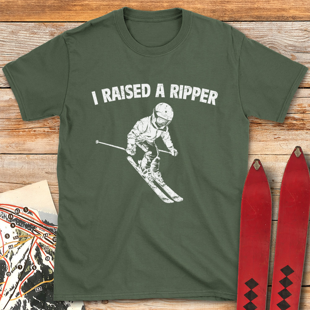 Raised A Ripper Ski