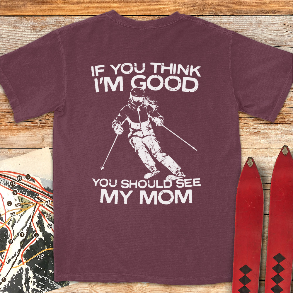 See My Mom Ski