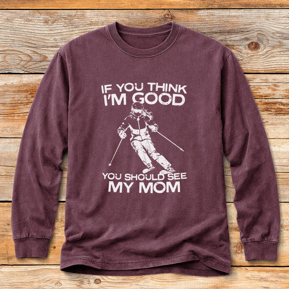 See My Mom Ski