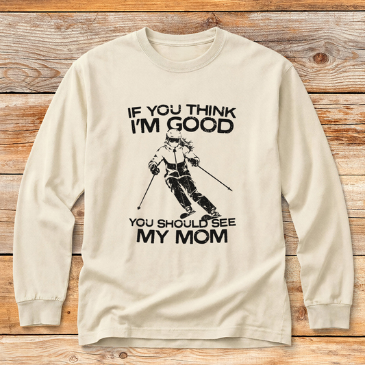 See My Mom Ski