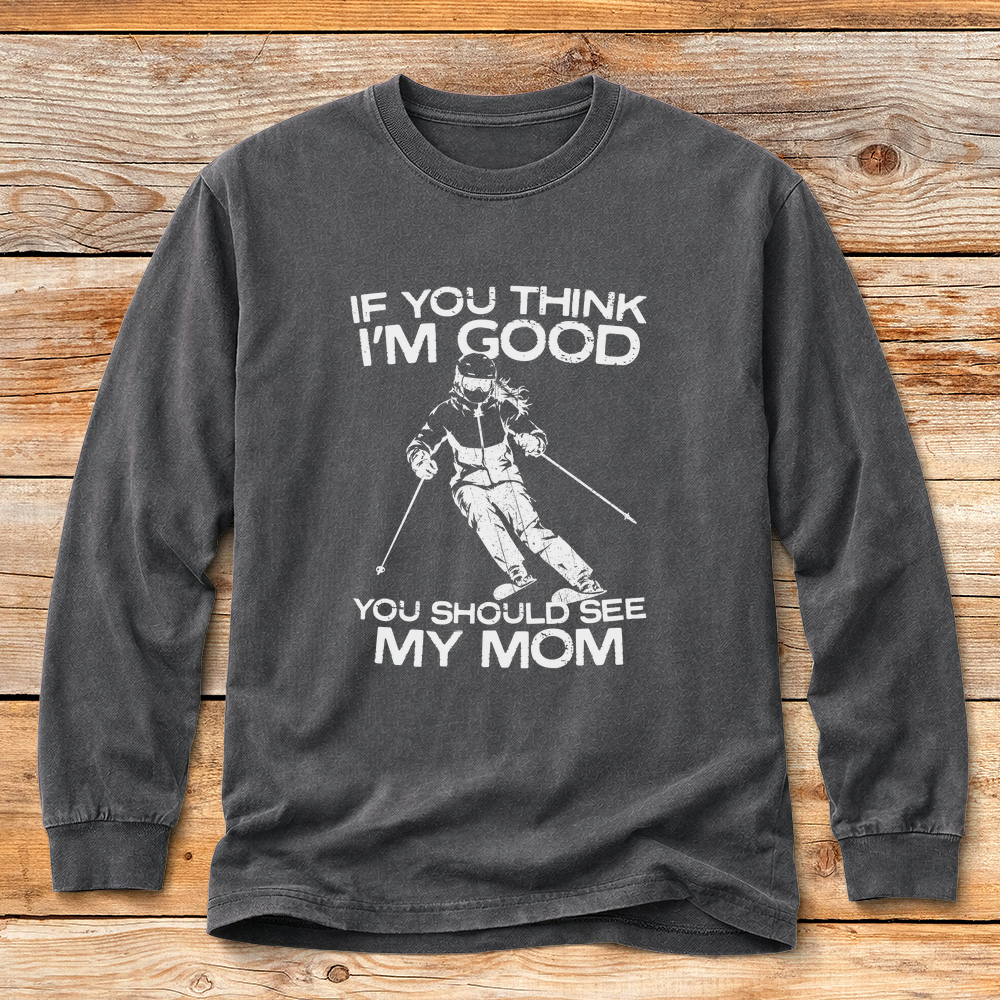 See My Mom Ski