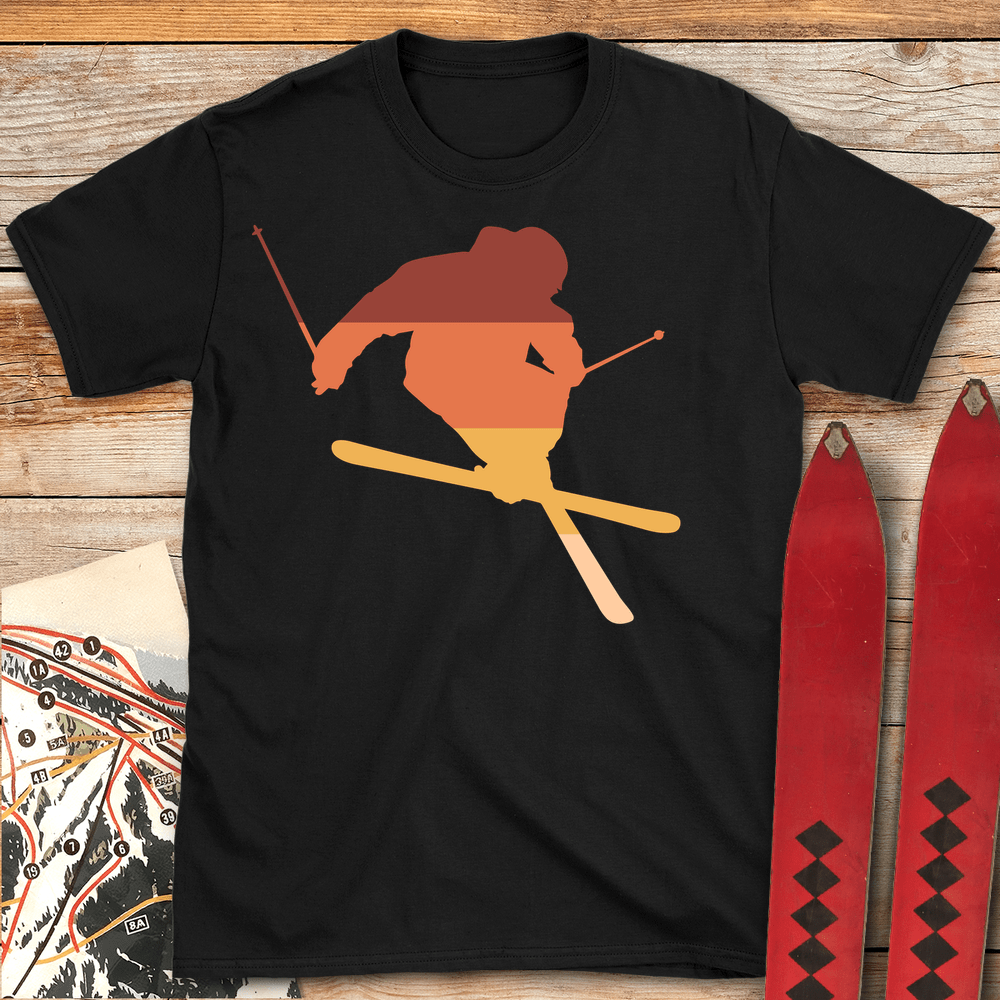 Retro Freeski Sunset