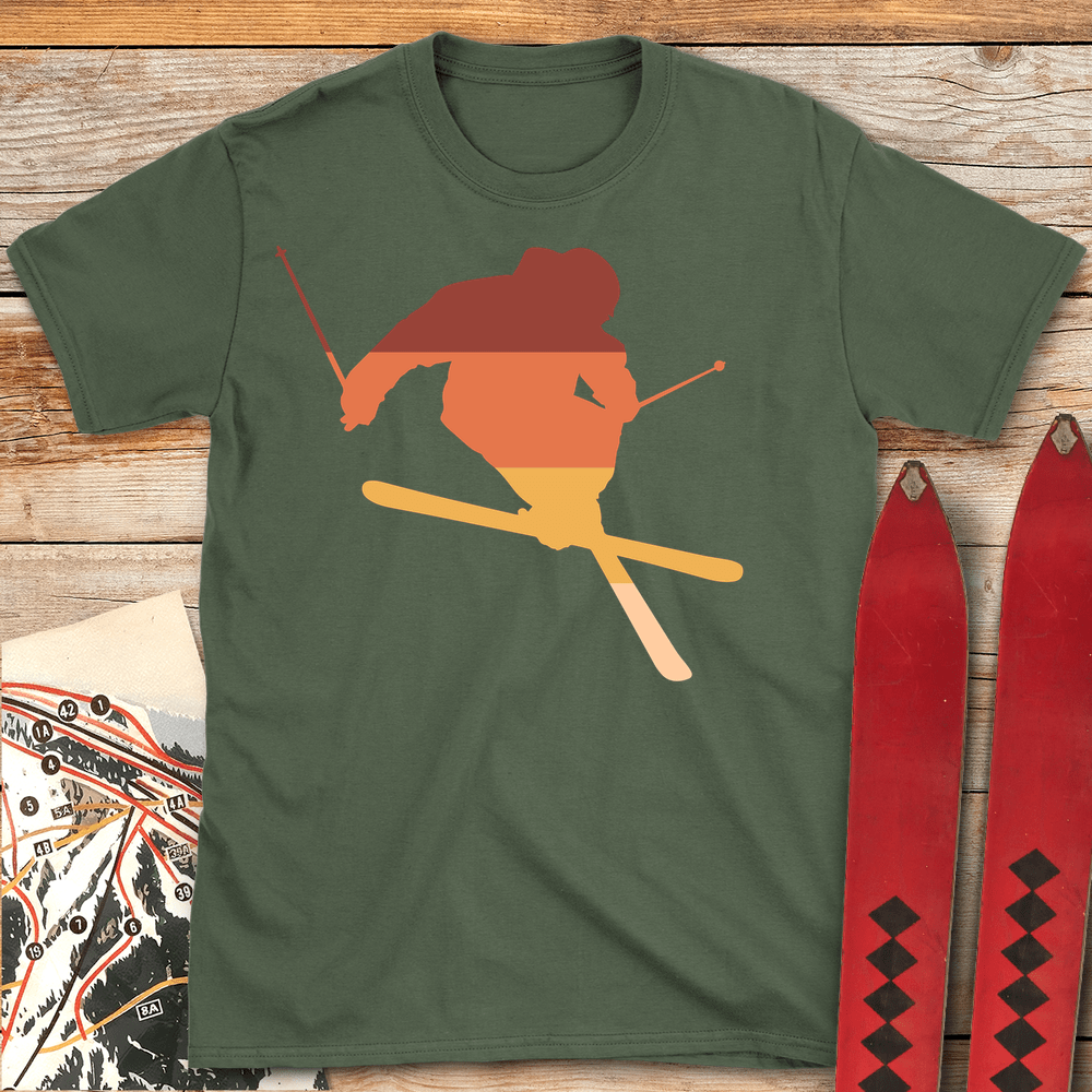 Retro Freeski Sunset