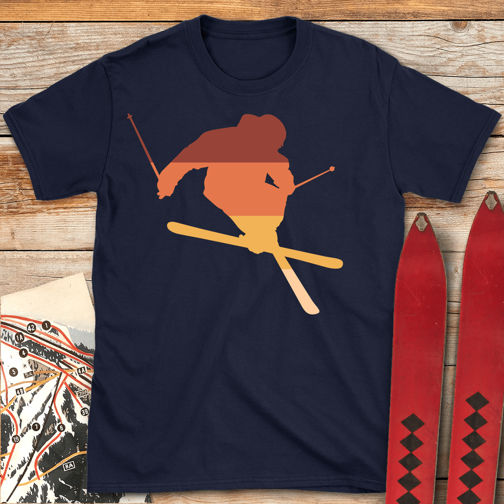 Retro Freeski Sunset