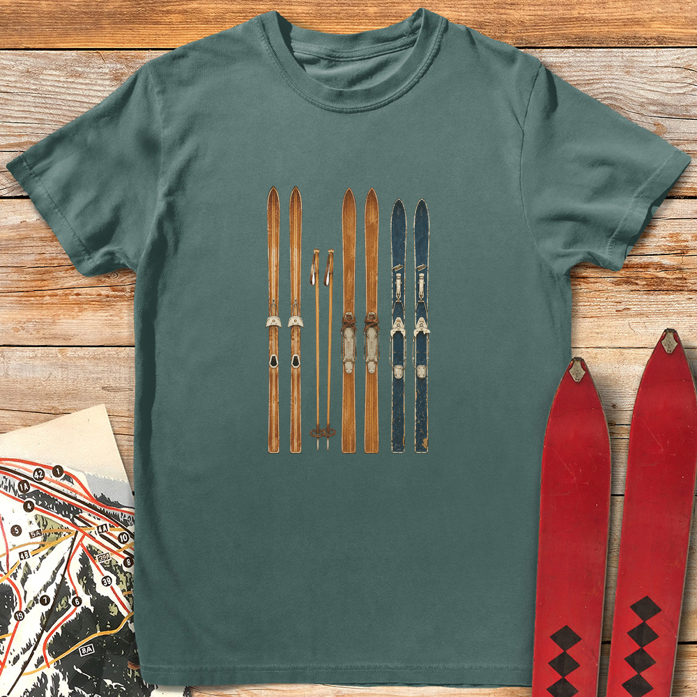 Vintage Ski Fence