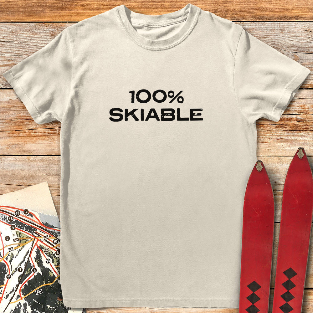 100% Skiable