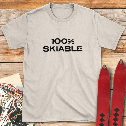 100% Skiable