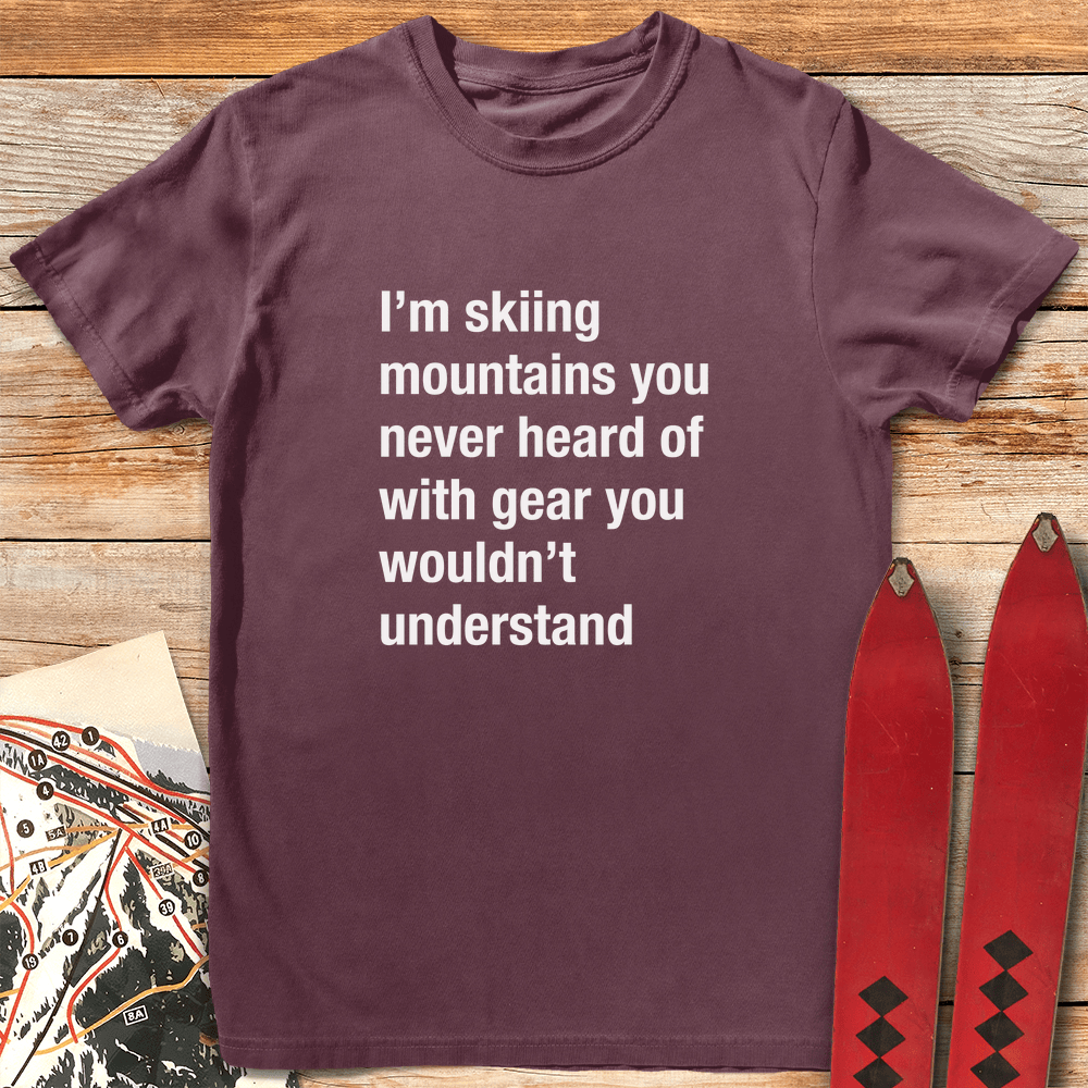 You Wouldn't Understand