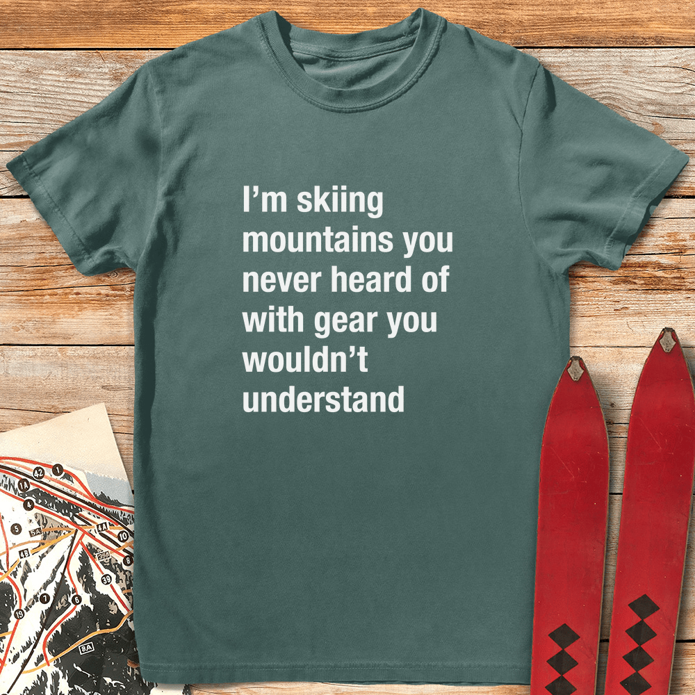 You Wouldn't Understand
