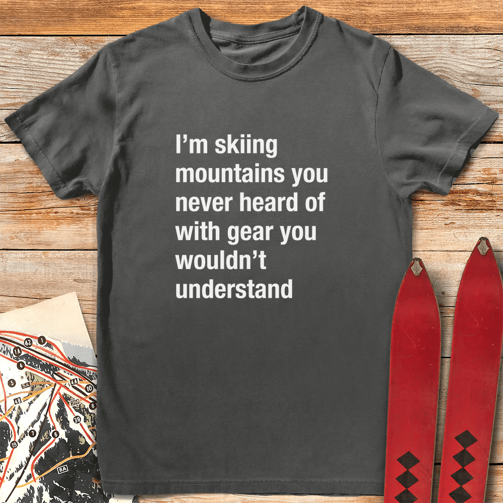 You Wouldn't Understand