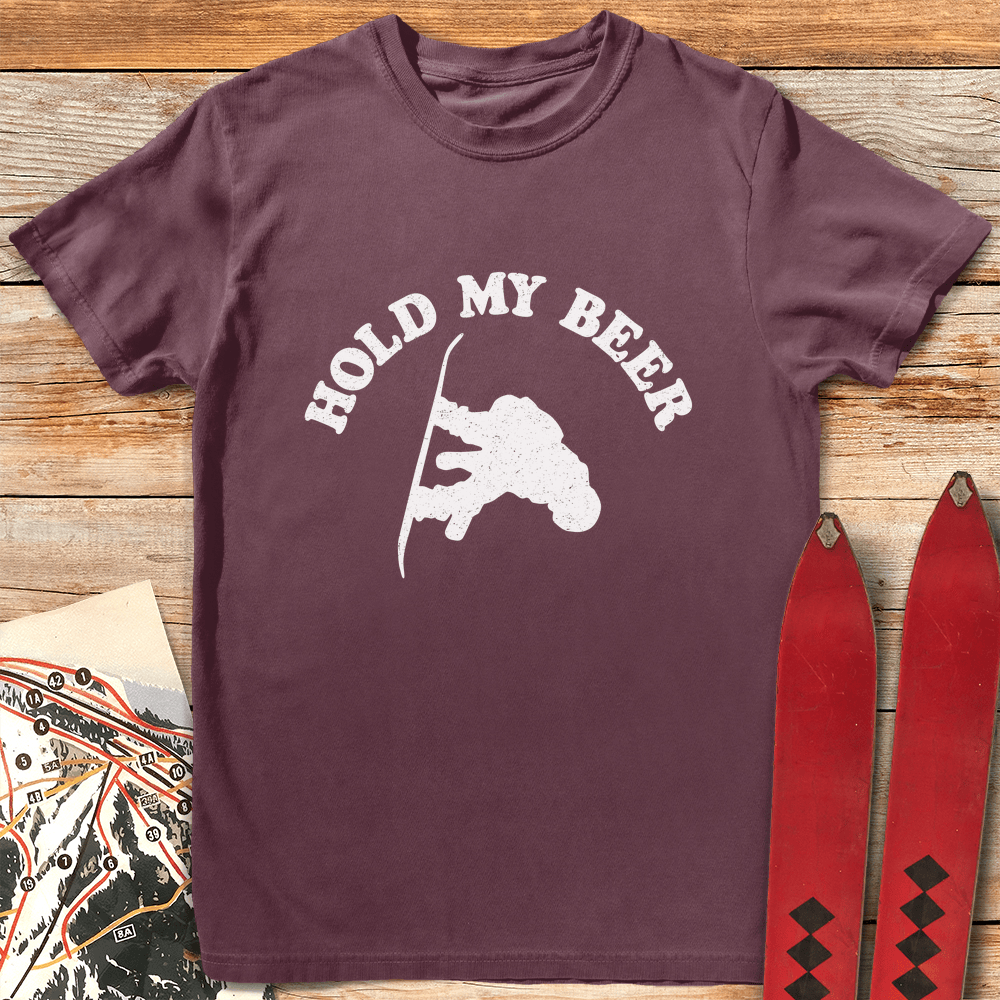 Hold My Beer Snowboard