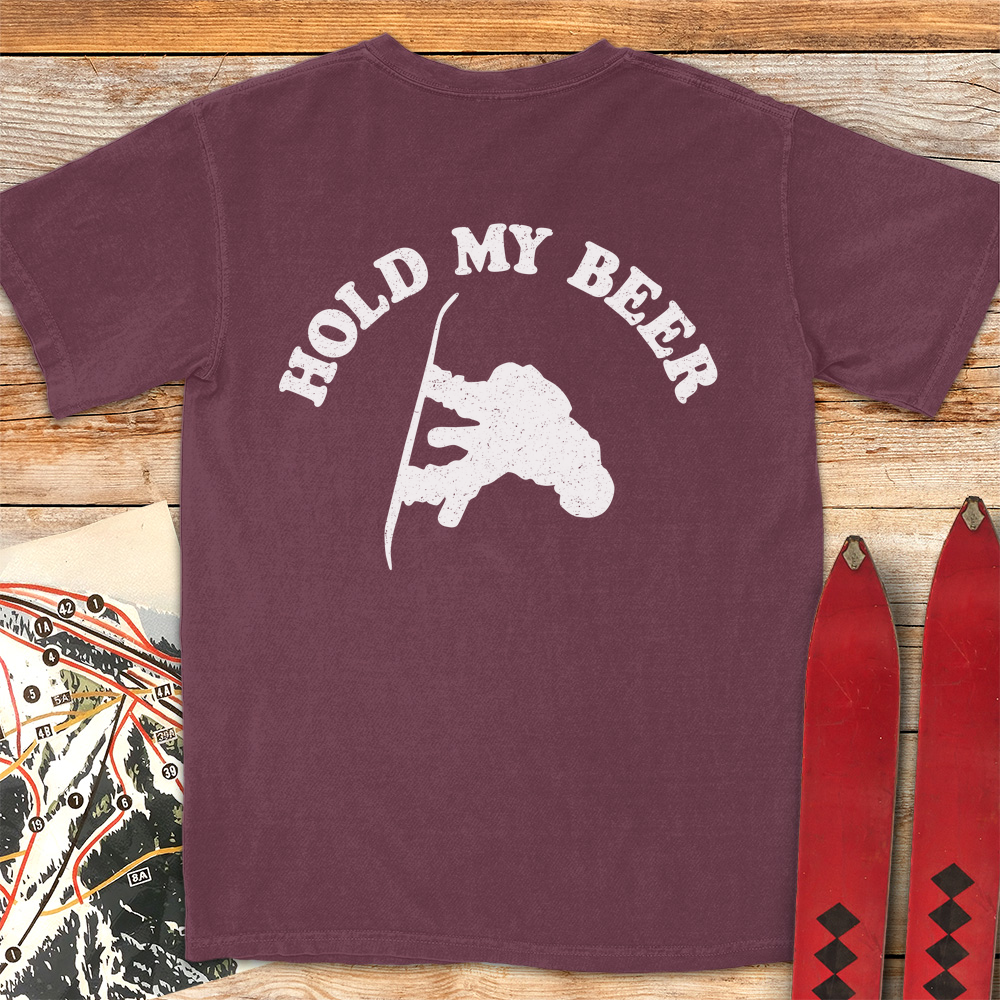 Hold My Beer Snowboard