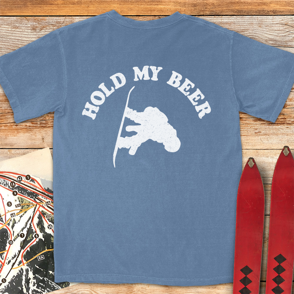 Hold My Beer Snowboard
