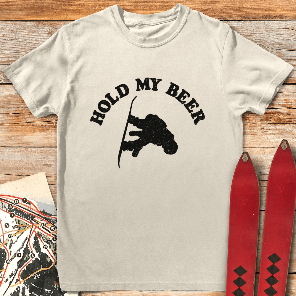 Hold My Beer Snowboard