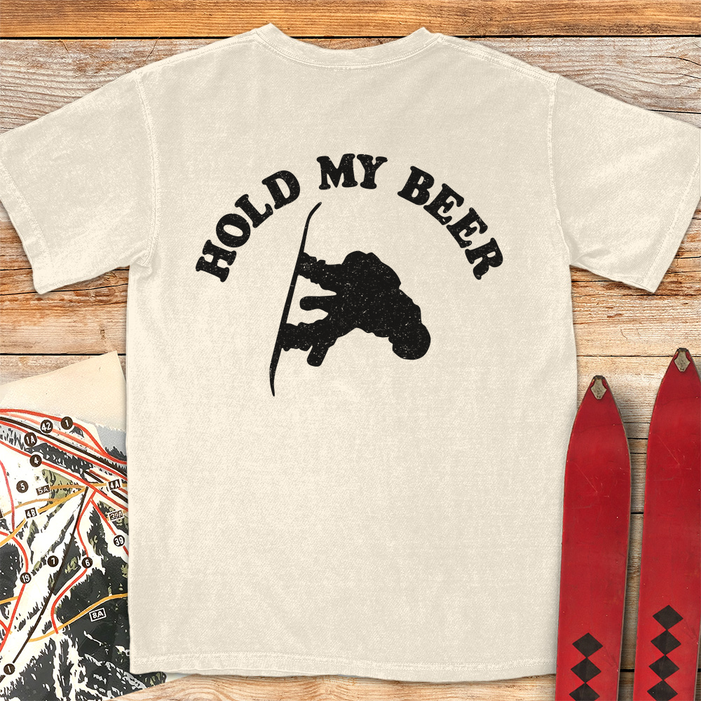 Hold My Beer Snowboard