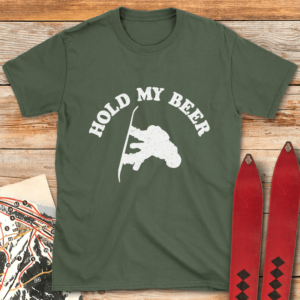 Hold My Beer Snowboard