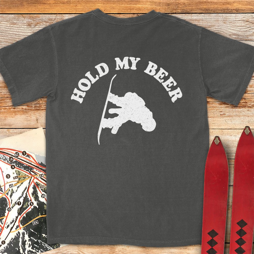 Hold My Beer Snowboard