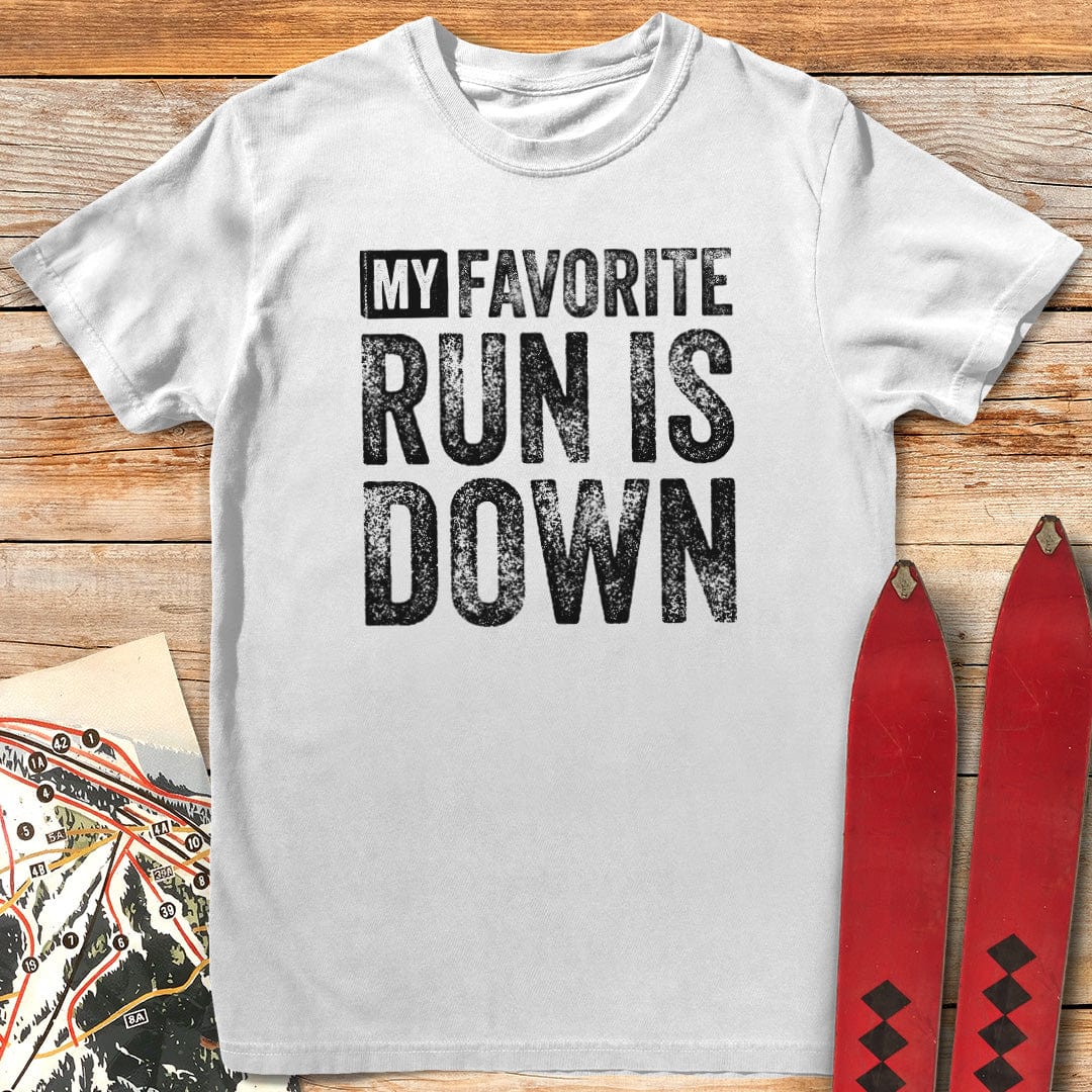 My Favorite Run Is Down T-Shirt